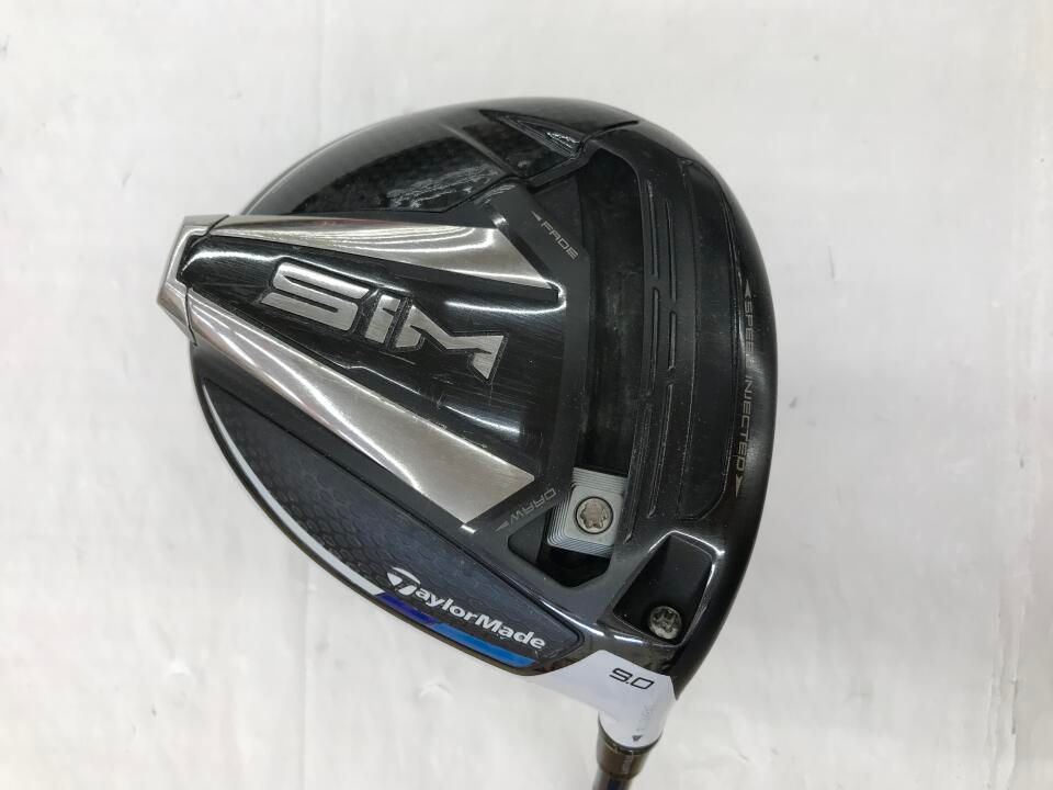 テーラーメイド　SIM　9度　TENSEI SILVER TM50　Sフレックス　ドライバー　中古　ゴルフドゥ！荒川沖店【最短即日発送】