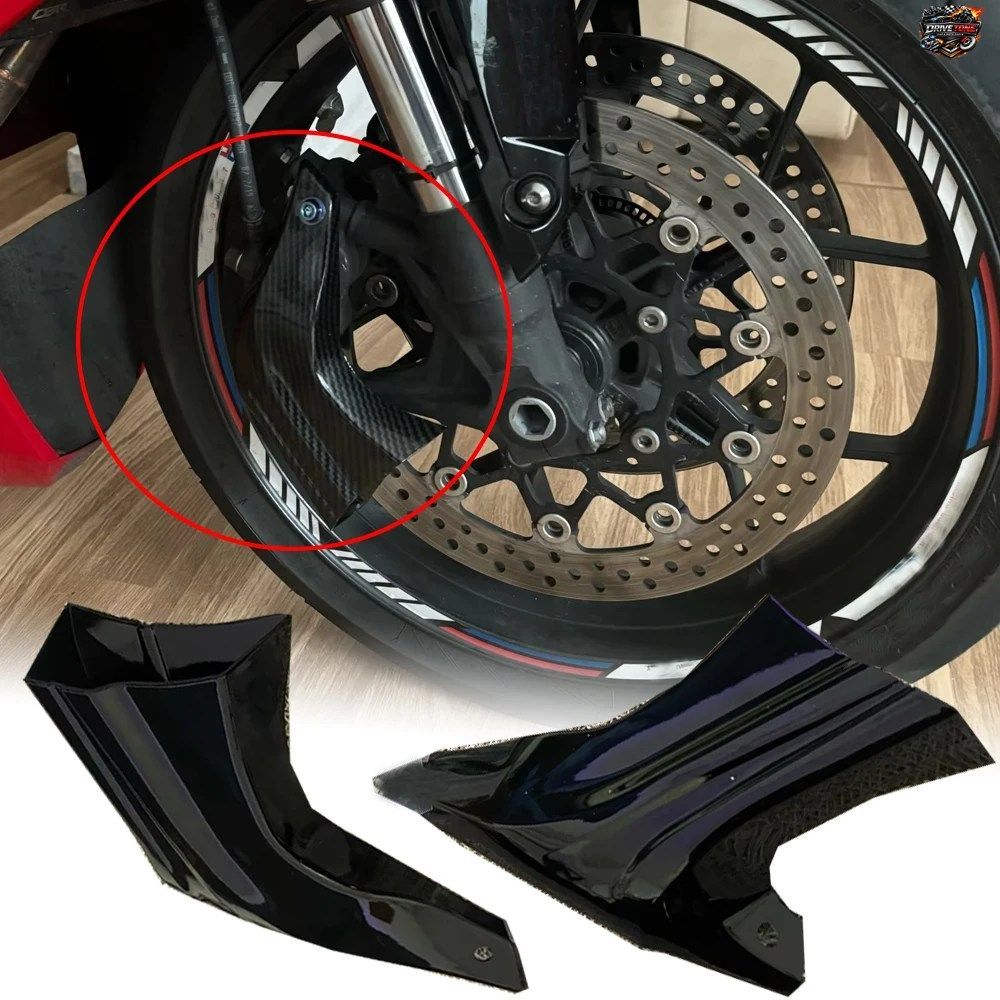 ホンダ CBR650R CB650R 用ブレーキキャリパーエア冷却ダクトモーターサイクルアクセサリーフロントホイールカバープロテクター