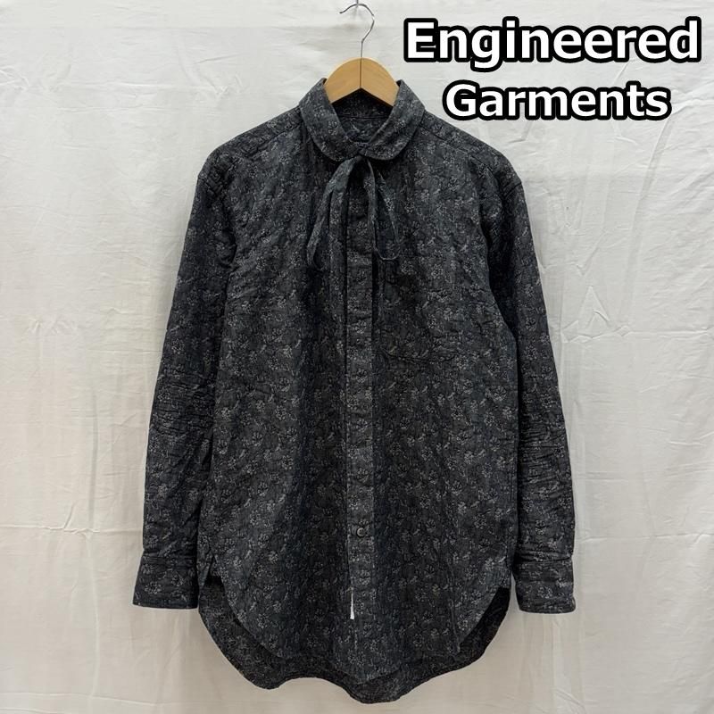 エンジニアードガーメンツ 20AW フローラル ジャガード ラウンドカラー 長袖 シャツ Rounded Collar Jacquard メンズ XS ISItems【USED】【古着】【中古】50164295 9,240円