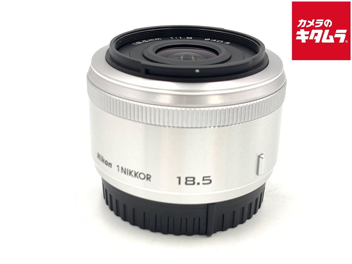 【中古】 【良品】 ニコン 1 NIKKOR 18.5/1.8 シルバー