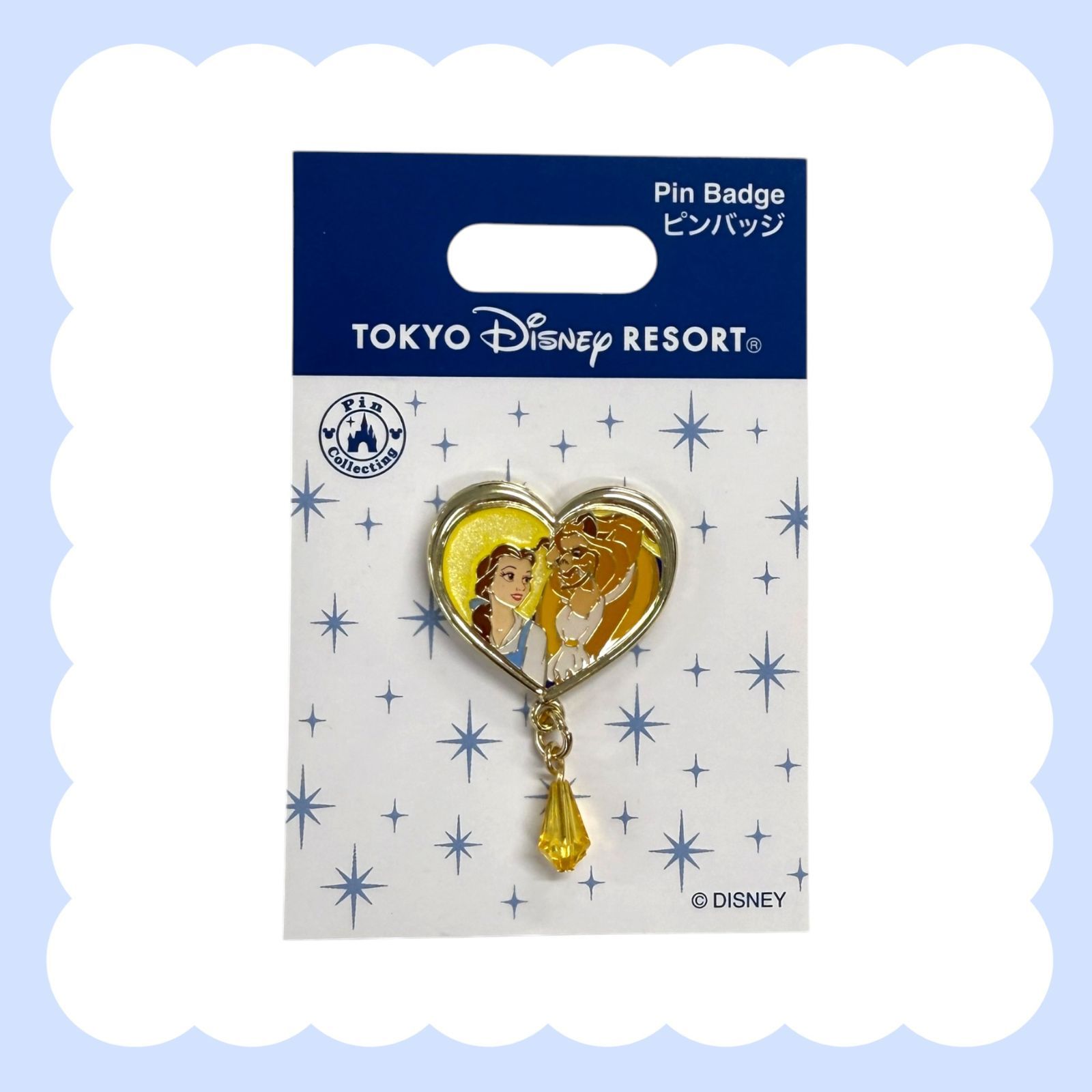 ディズニー　wdw 美女と野獣　ベル　ピンバッジ　まとめ売り ディズニー ピンバッジ【美女と野獣】ベル プリンセス 東京ディズニー