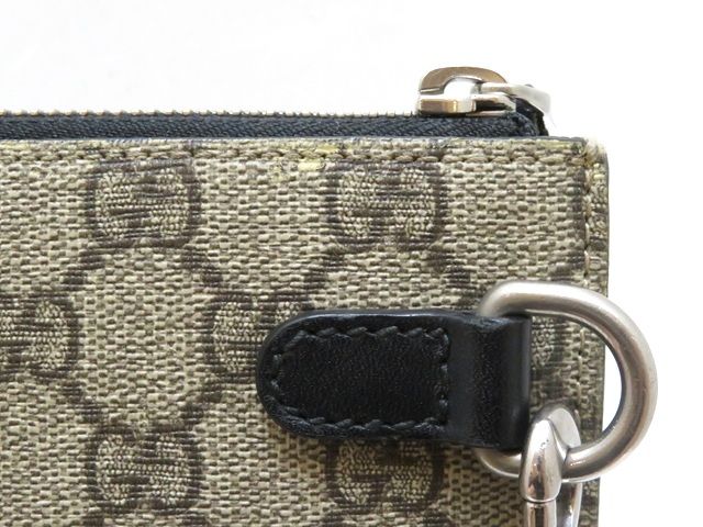 GUCCI グッチ GGスプリーム セカンドバッグ 433665 クラッチバッグ PVC
