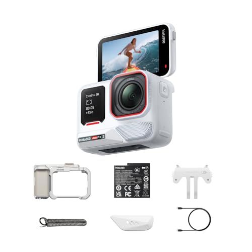 Insta360 Ace Pro 2 限定モデル アークティックホワイト ? ストリート撮影キット ムーンライトシルバー｜8Kカメラ｜Leica共同開発 1/1.3インチセンサー｜デュアルAIチップ 低照度性能｜フリップスクリーン＆AI編集対応