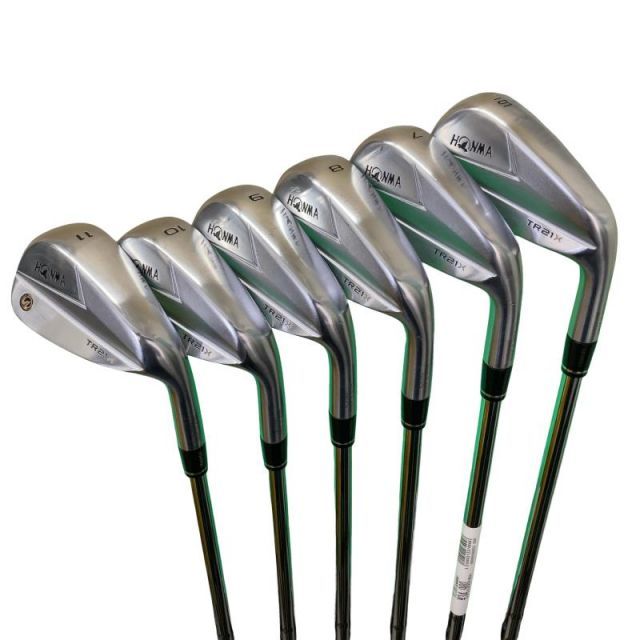 【中古】 本間ゴルフ TOUR WORLD TR21X 7S アイアンセット IR NS PRO 950GH neo (フレックスS) メンズ 男性用 右利き 右用 Cランク ゴルフクラブ