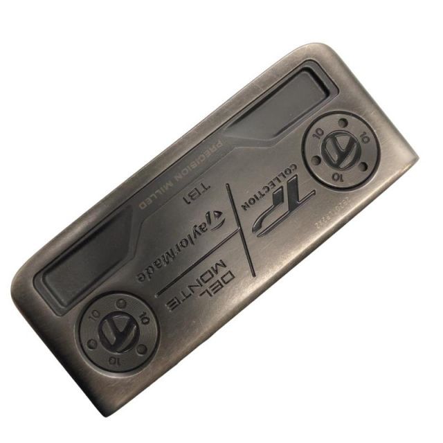 【中古】 テーラーメイド TP COLLECTION BLACK DEL MONTE TB1 34インチ パター PT スチール (フレックスその他) メンズ 男性用 右利き 右用 Cランク ゴルフクラブ