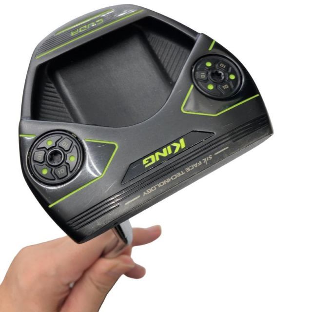 【中古】 コブラ KING CUDA シングルベンド 34インチ パター PT スチール (フレックスその他) メンズ 男性用 右利き 右用 Cランク ゴルフクラブ