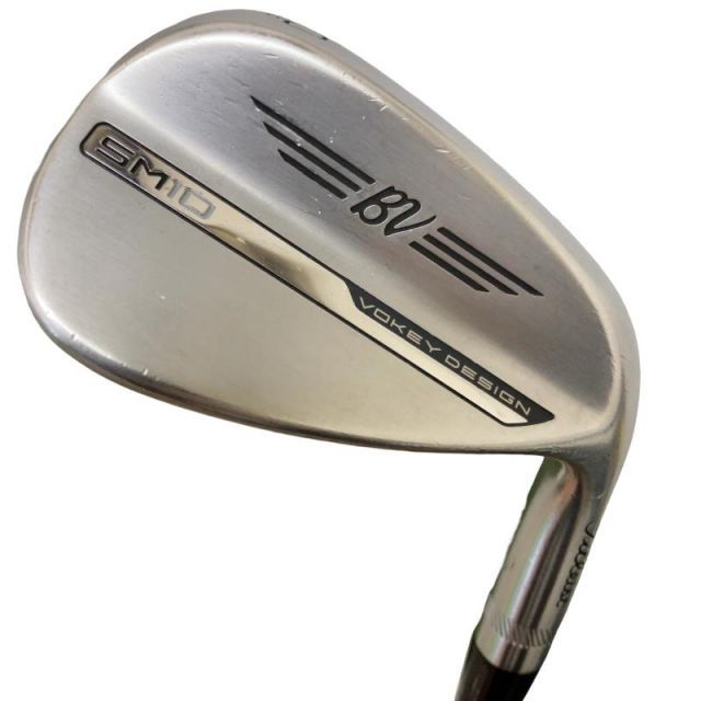 【中古】 タイトリスト VOKEY SPIN MILLED SM10 ツアークロム 50°/12°F ウェッジ WG BV 105 (フレックスその他) メンズ 男性用 右利き 右用 Cランク ゴルフクラブ