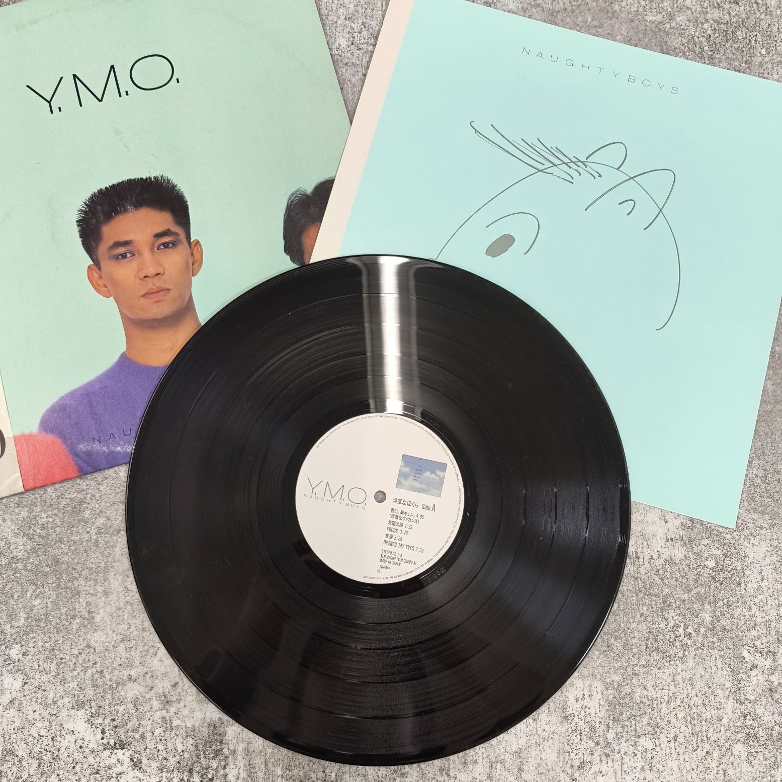 YMO LPレコード 3枚セット まとめ売り 浮気なぼくら サーヴィス 増殖