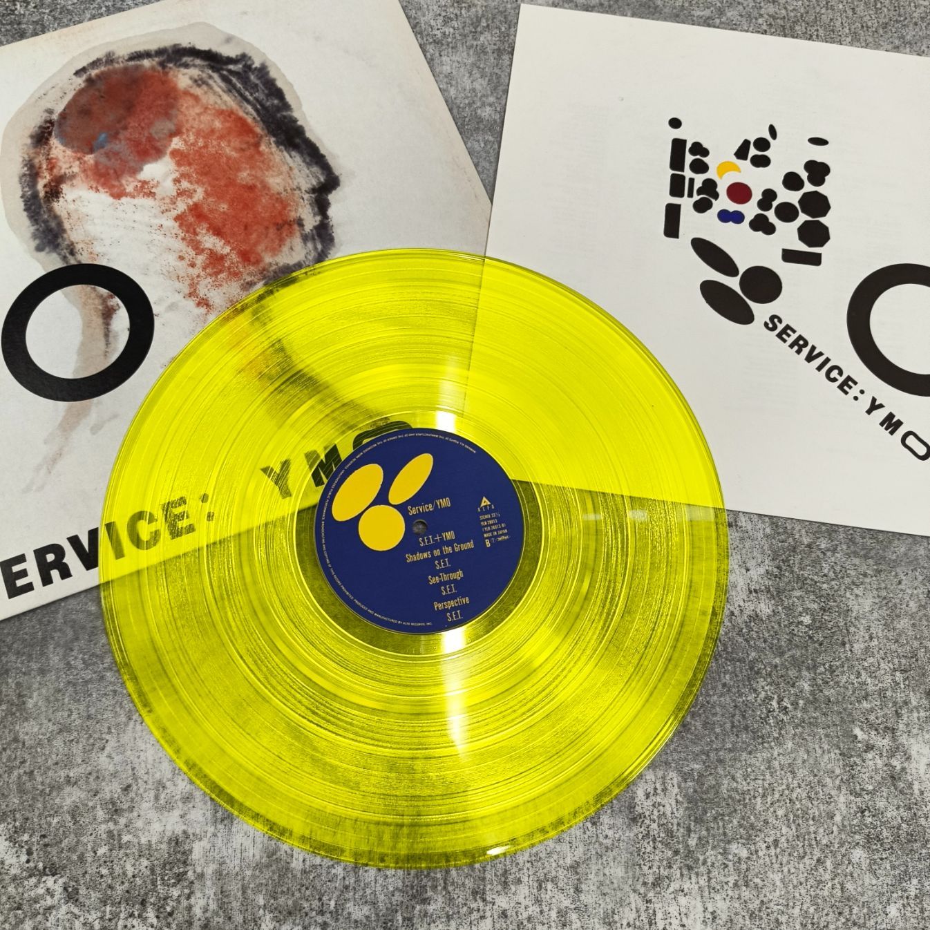 YMO LPレコード 3枚セット まとめ売り 浮気なぼくら サーヴィス 増殖
