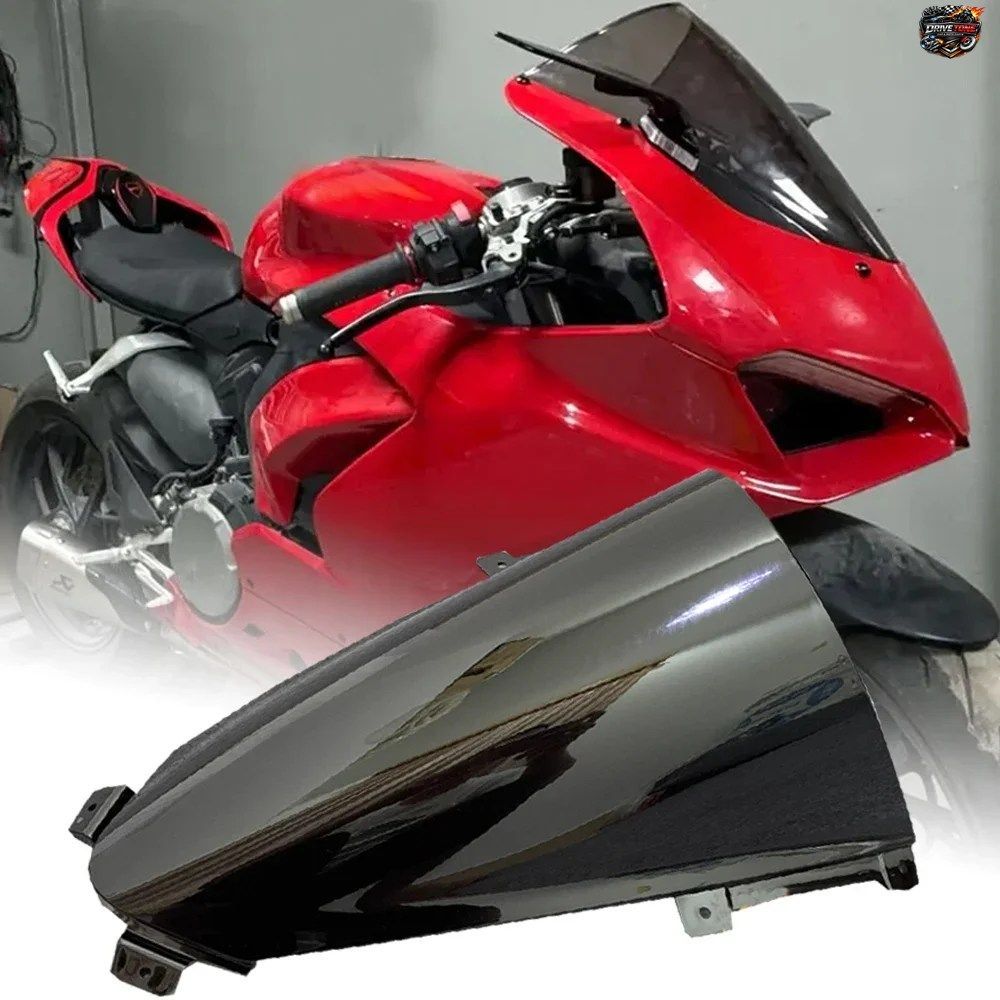 DUCATI PANIGALE V2用ウインドスクリーン モーターサイクル レーシング ウインドシールド ウインドディフレクター ダブルバブルスクリーン