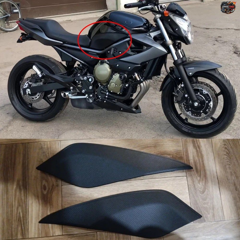 XJ6N タンクサイドパネルフレームトリムカバーカウルフェアリング燃料ガスプロテクター ヤマハ XJ6 N 2009 - 12 バイクアクセサリー