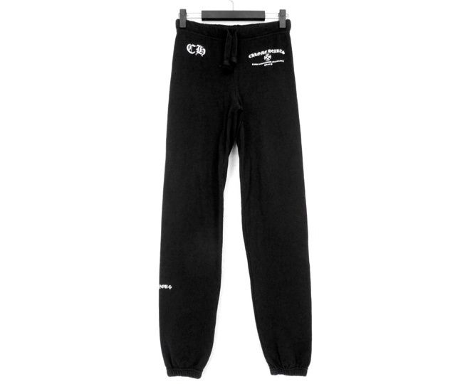 クロムハーツ CHROME HEARTS ロゴ プリント スウェット ロング パンツ