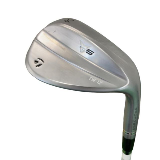 【中古】 テーラーメイド Taylor Made MILLED GRIND 5 56°/12°TW ウェッジ WG 純正特注シャフト (フレックスX) メンズ 男性用 右利き 右用 Cランク ゴルフクラブ