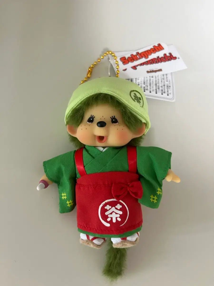 限定モデル 京都 モンチッチ 沢わ 京都 嵐山 エプロン ぬいぐるみ キーホルダー