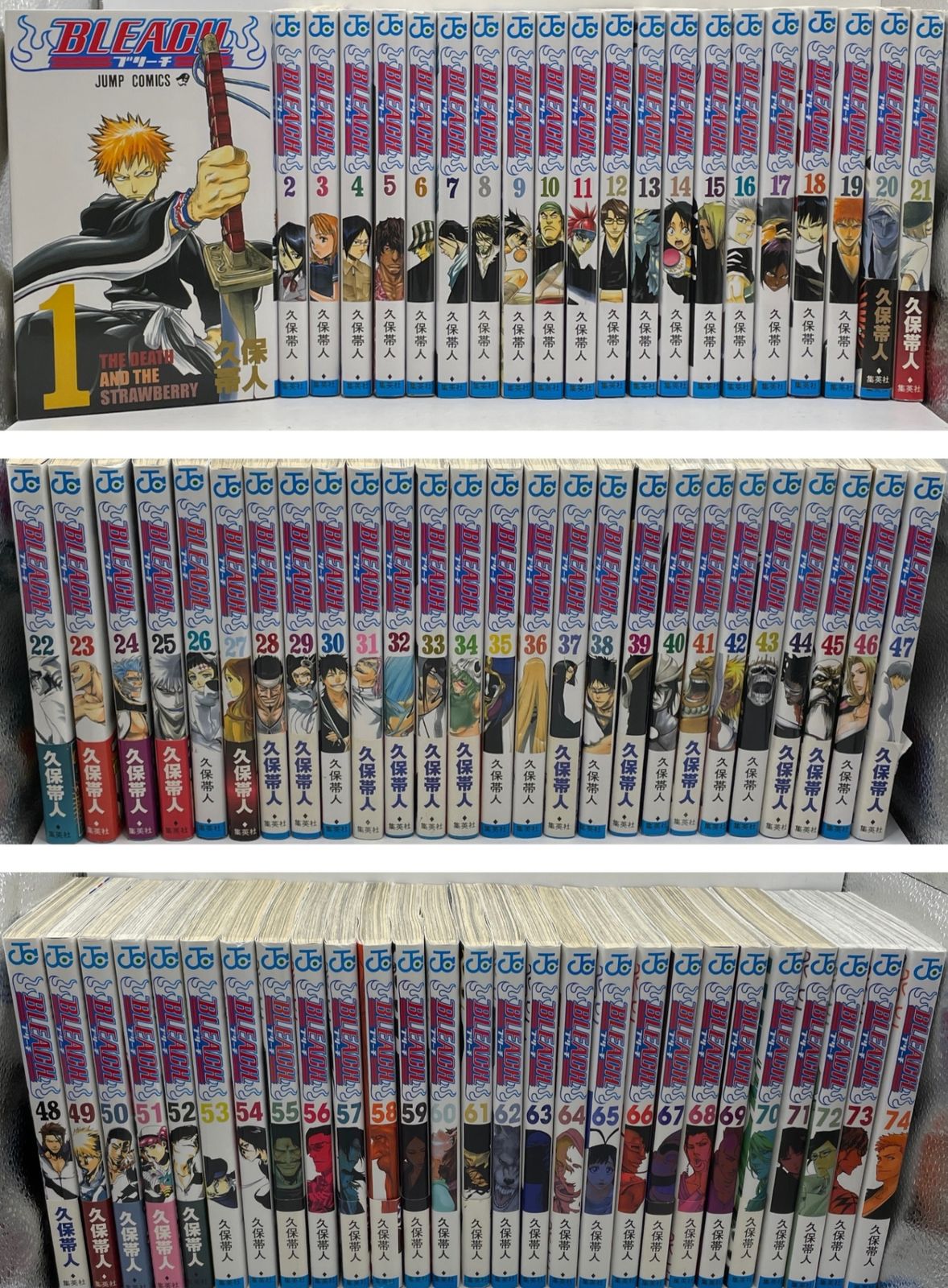 完結セット】 BLEACH ブリーチ 全1～74巻 久保 帯人 ジャンプ