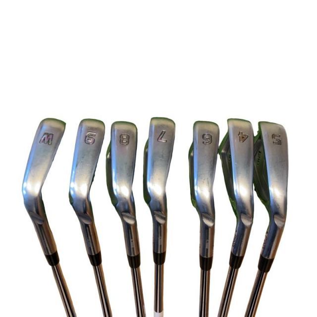 【中古】 ピン i210 8S アイアンセット IR 純正特注シャフト (フレックスX) メンズ 男性用 右利き 右用 Cランク ゴルフクラブ
