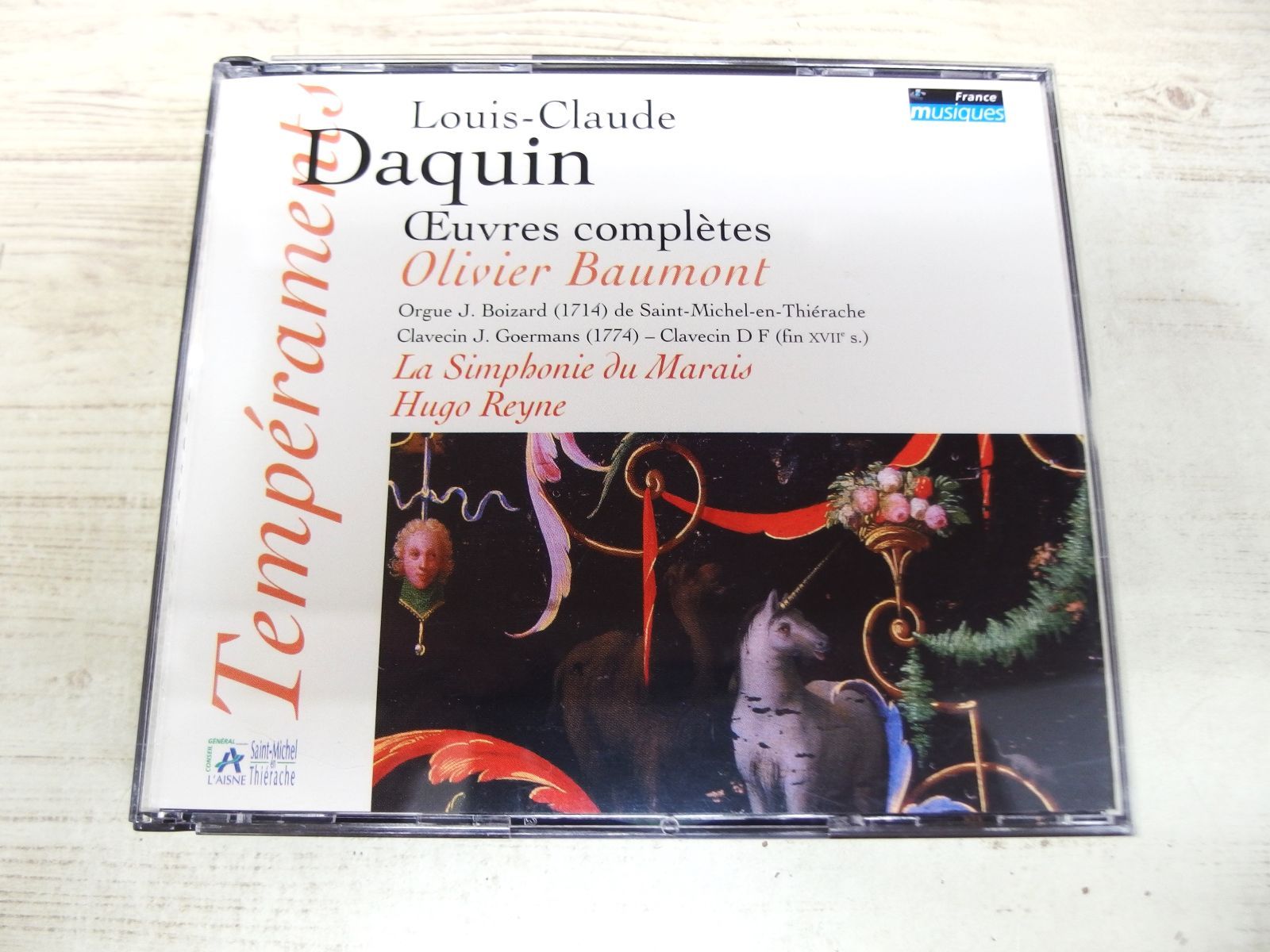 2CD / Daquin: Complete Works / Baumont, Olivier / Simphonie Du Marais / Reyne, Hugo / 中古