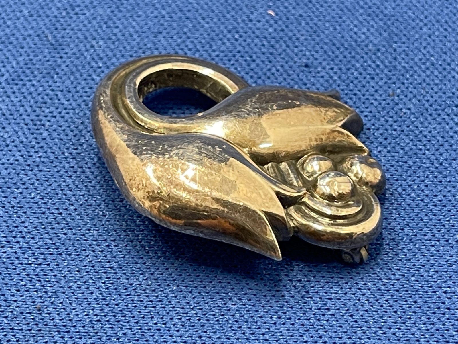 アンティーク Georg Jensen/ジョージジェンセン チューリップ ブローチ