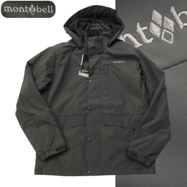 新品正規29800円 mont-bell モンベル 海外限定 撥水・透湿 SPRING WIND シェルジャケット105(M)カーキ(KHAKI) SMJW202