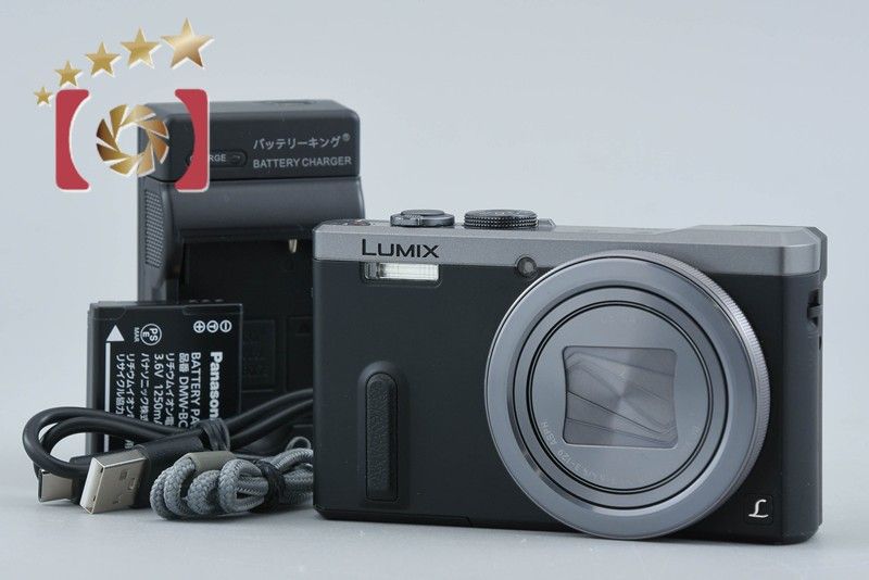 【中古】Panasonic パナソニック LUMIX DMC-TZ60 シルバー コンパクトデジタルカメラ 28,656円