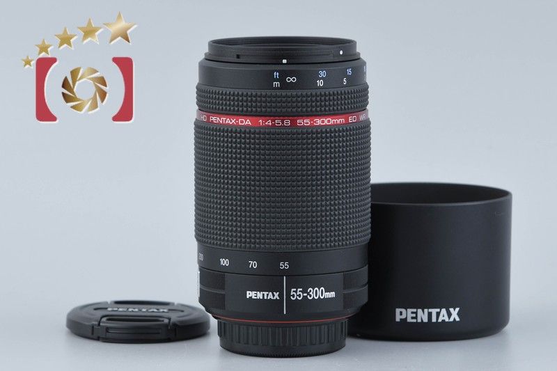【中古】PENTAX ペンタックス HD DA 55-300mm f/4-5.8 ED WR
