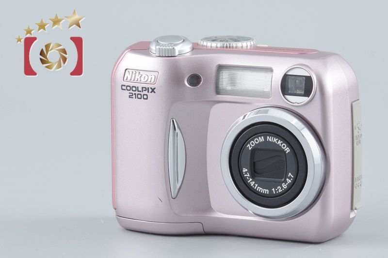 【中古】Nikon ニコン COOLPIX E2100 フェアリーピンク コンパクトデジタルカメラ 6,336円