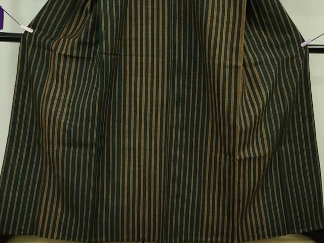 平和屋本店▽極上 浦野理一 経節紬 単衣 縞 逸品 DZAB8392kh6 - メルカリ