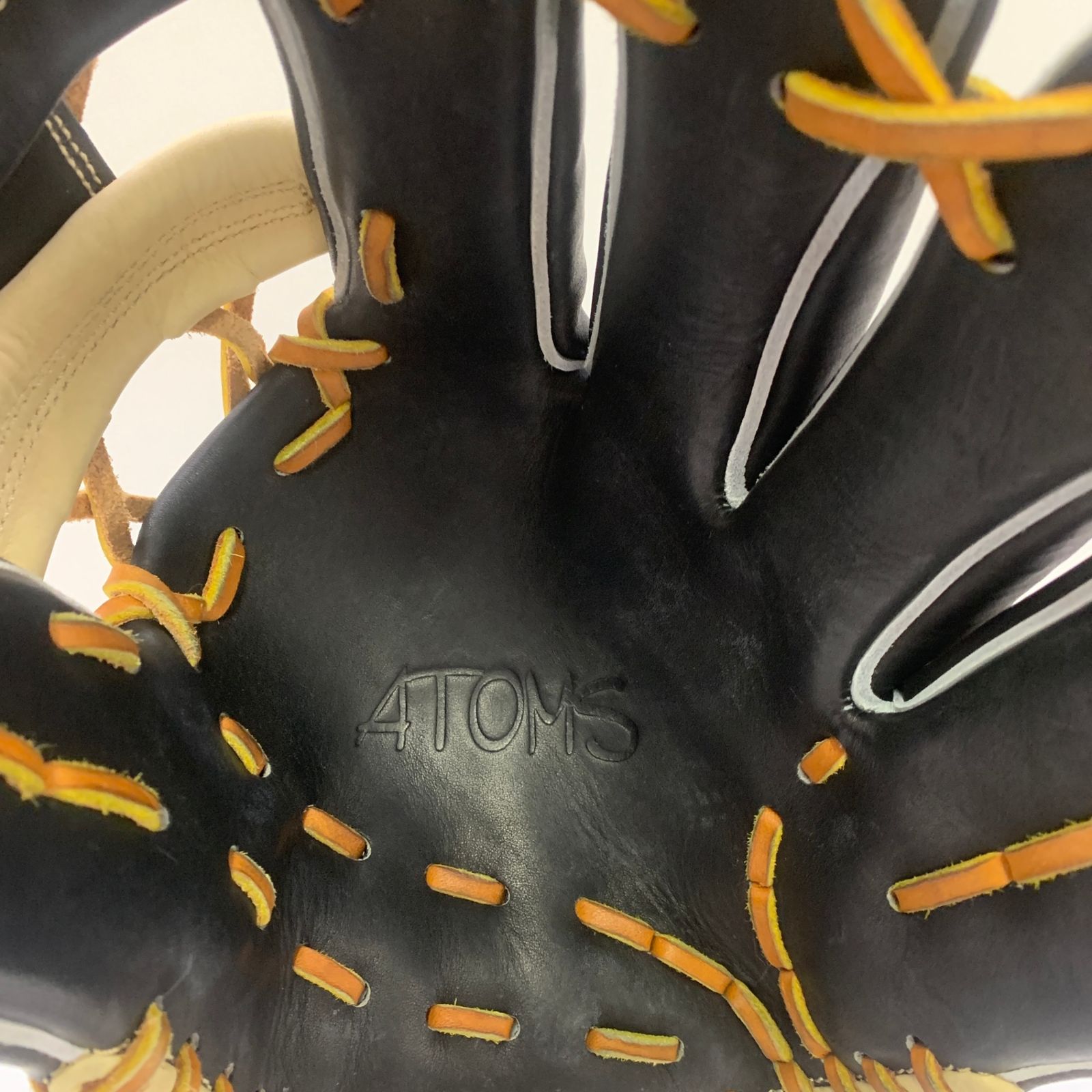 アトムズ ATOMS 軟式 大人 一般 内野手用 グローブ グラブ 右投げ 中古