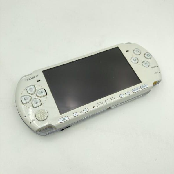 【中古】本体）【ジャンク】SONY/PSPパールホワイト/PSP-3000/バッテリー無し、スティック反応無し[6]