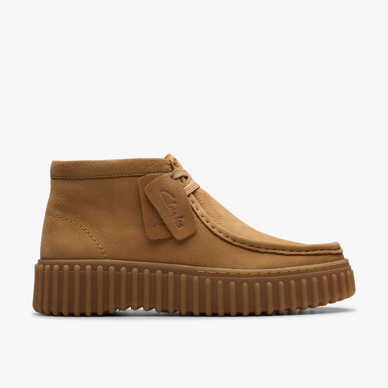 Clarks(クラークス) Torhill Moss シューズ スポーツカジュアルシューズ 26179359、(00)LightTanNubuck