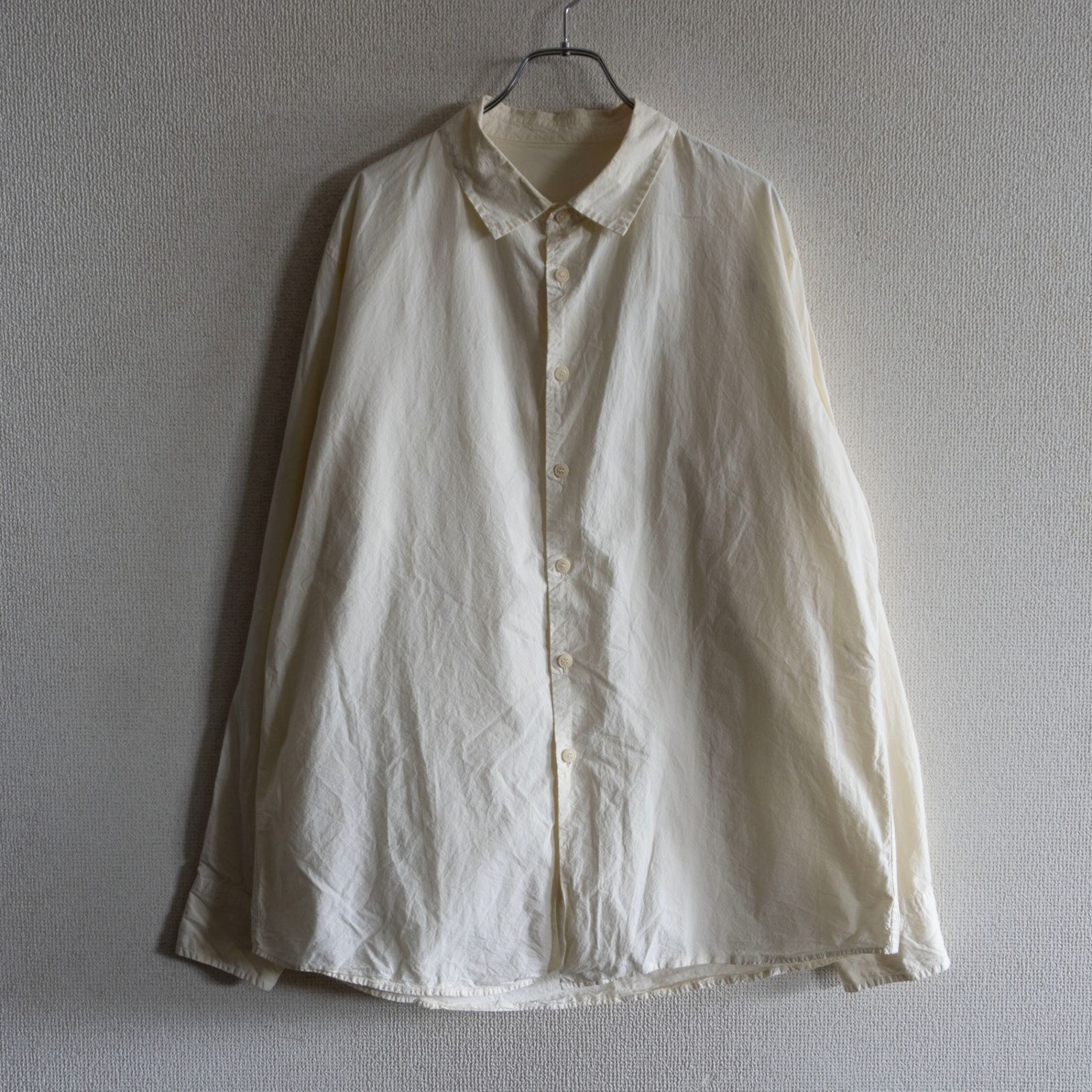 【美品】 CASEY CASEY 【15HC188/GARDEN SHIRT-TATA HEAVY】 S ペーパー コットン シャツ ケーシー ケーシー 26070554 美品】 CASEY CASEY 【15HC188/GARDEN SHIRT-TATA HEAVY】 S ペーパー