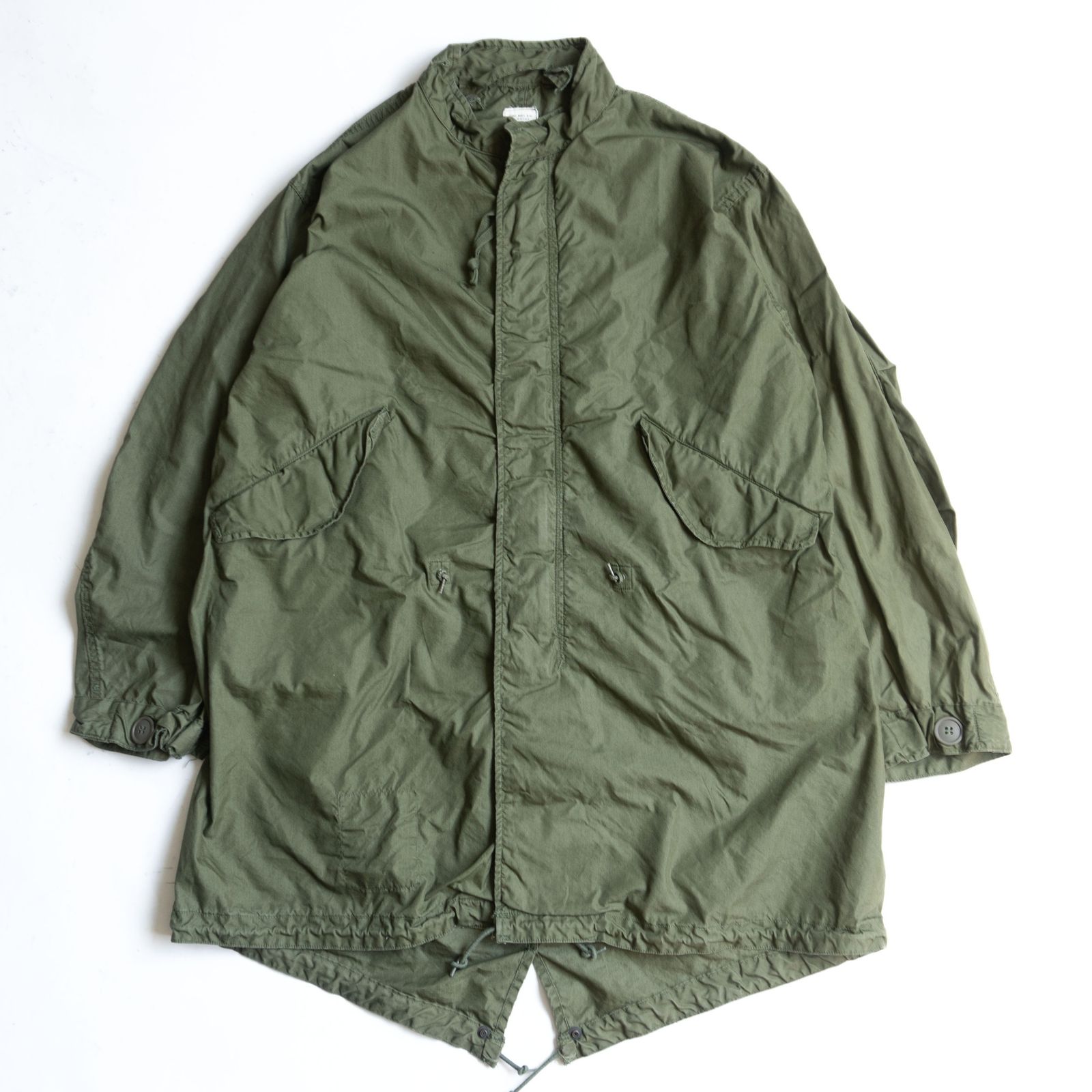 60s/アルミジップ】US ARMY【M-65 モッズコート】S 60年代 フィッシュ