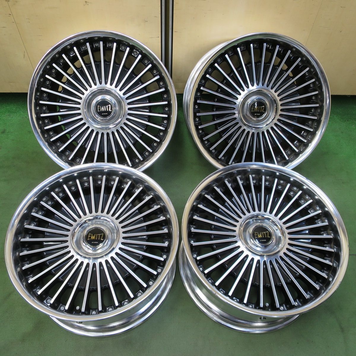 送料無料] 4本価格☆WORK EMITZ EMZ 20インチ ホイール 20×9.5J 20 