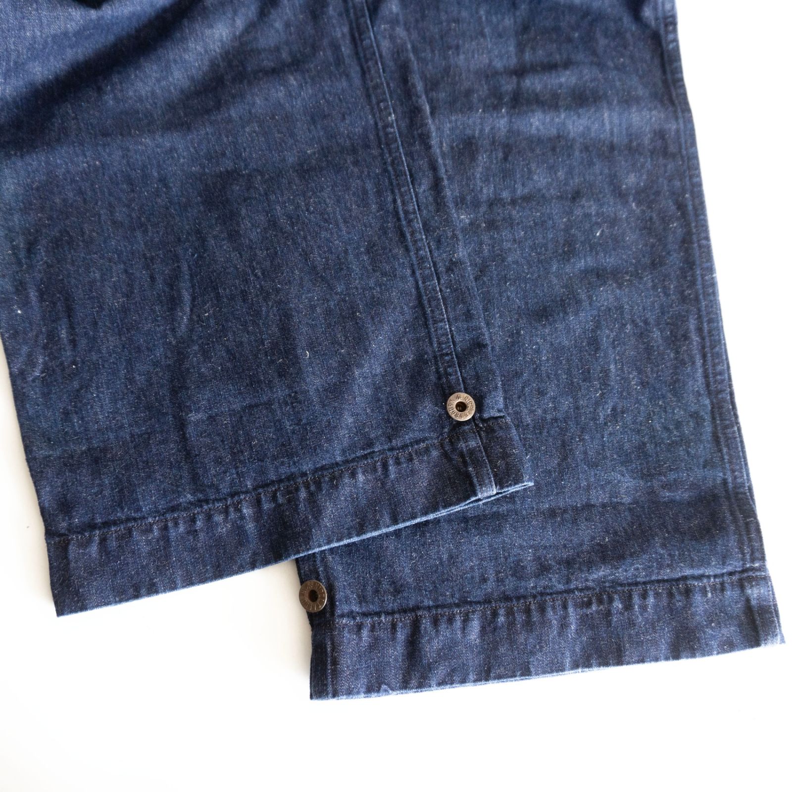 美品】NIGEL CABOURN【DENIM WIDE PANT】34 ナイジェルケーボン デニム