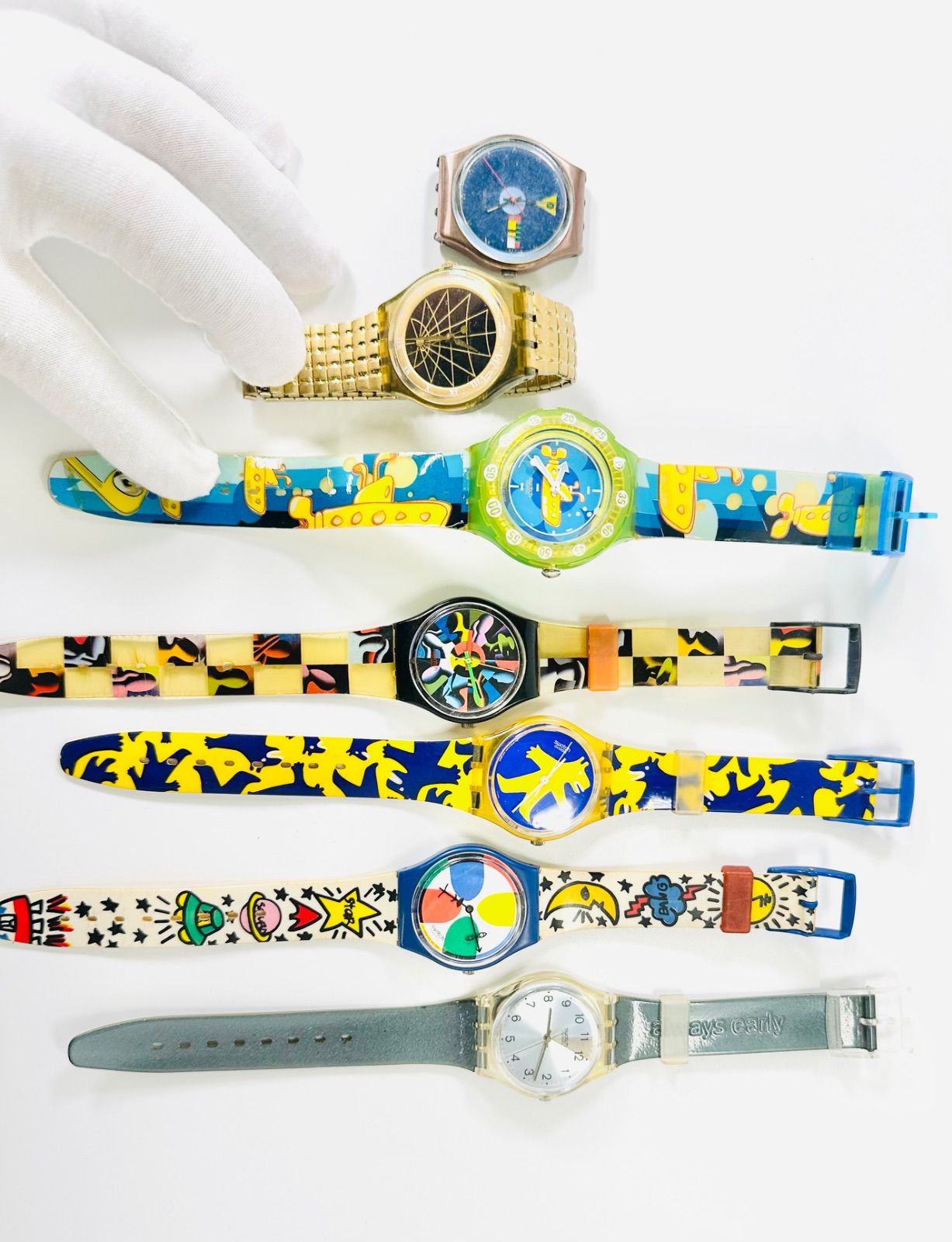 [Junk] Vintage Swatches Sold in Bulk 7, Castelbajac Solar, etc.