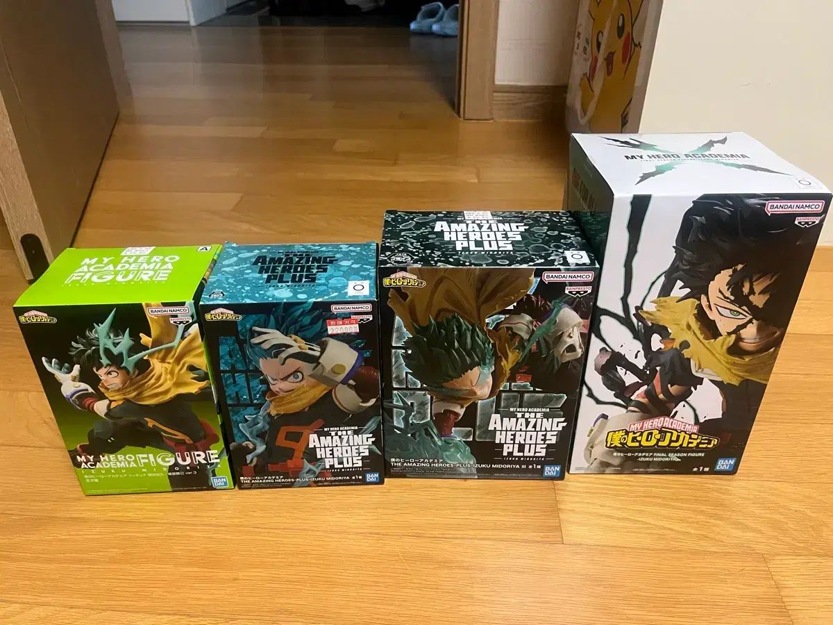 (未開封) 僕のヒーローアカデミア 緑谷出久 フィギュア 4種 まとめ