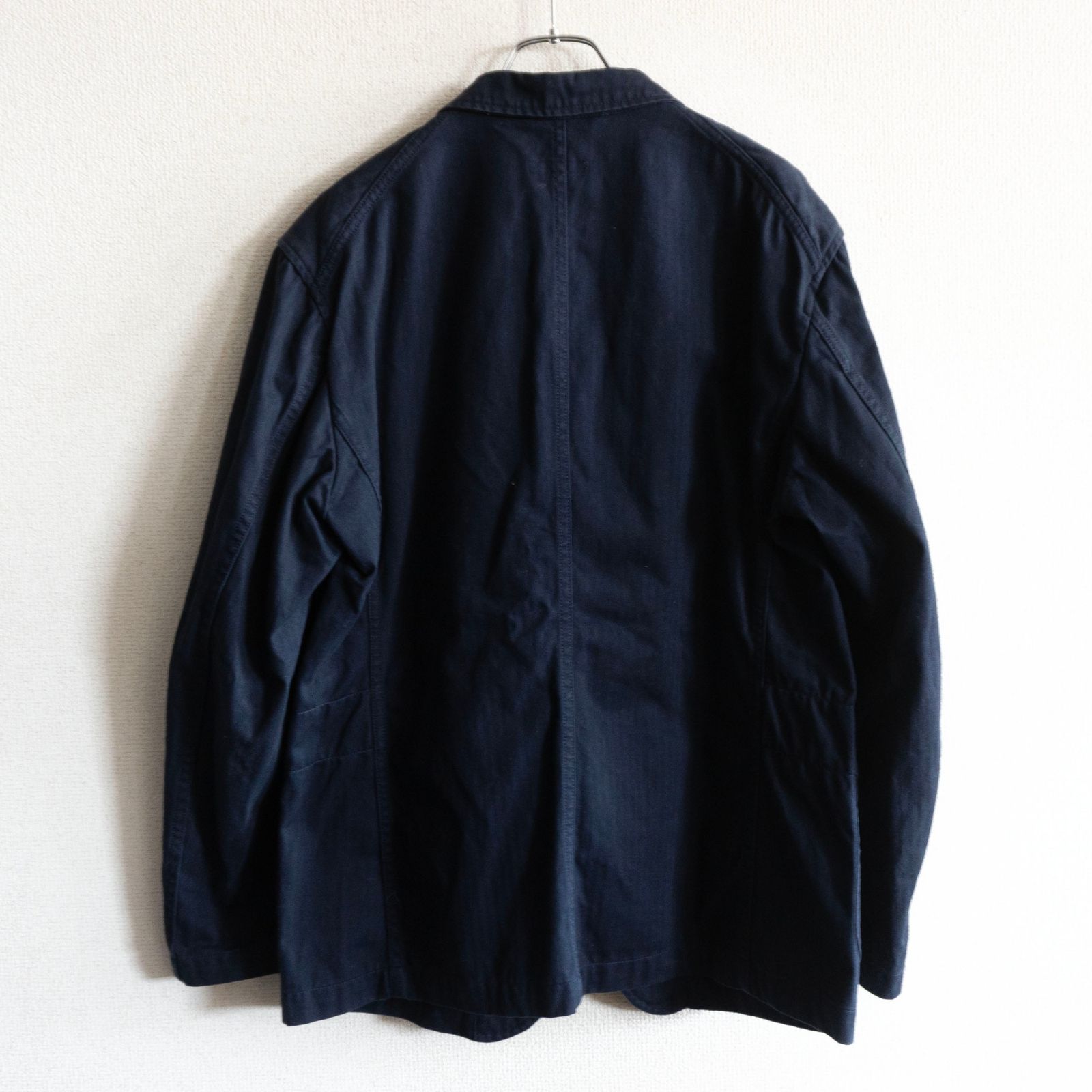 【定番】Engineered Garments【COTTON HBT BEDFORD JACKET】M ネイビー ヘリンボーン ベッドフォード ジャケット ガーメンツ  s2607097 定番】Engineered Garments【COTTON HBT BEDFORD JACKET】M ネイビー