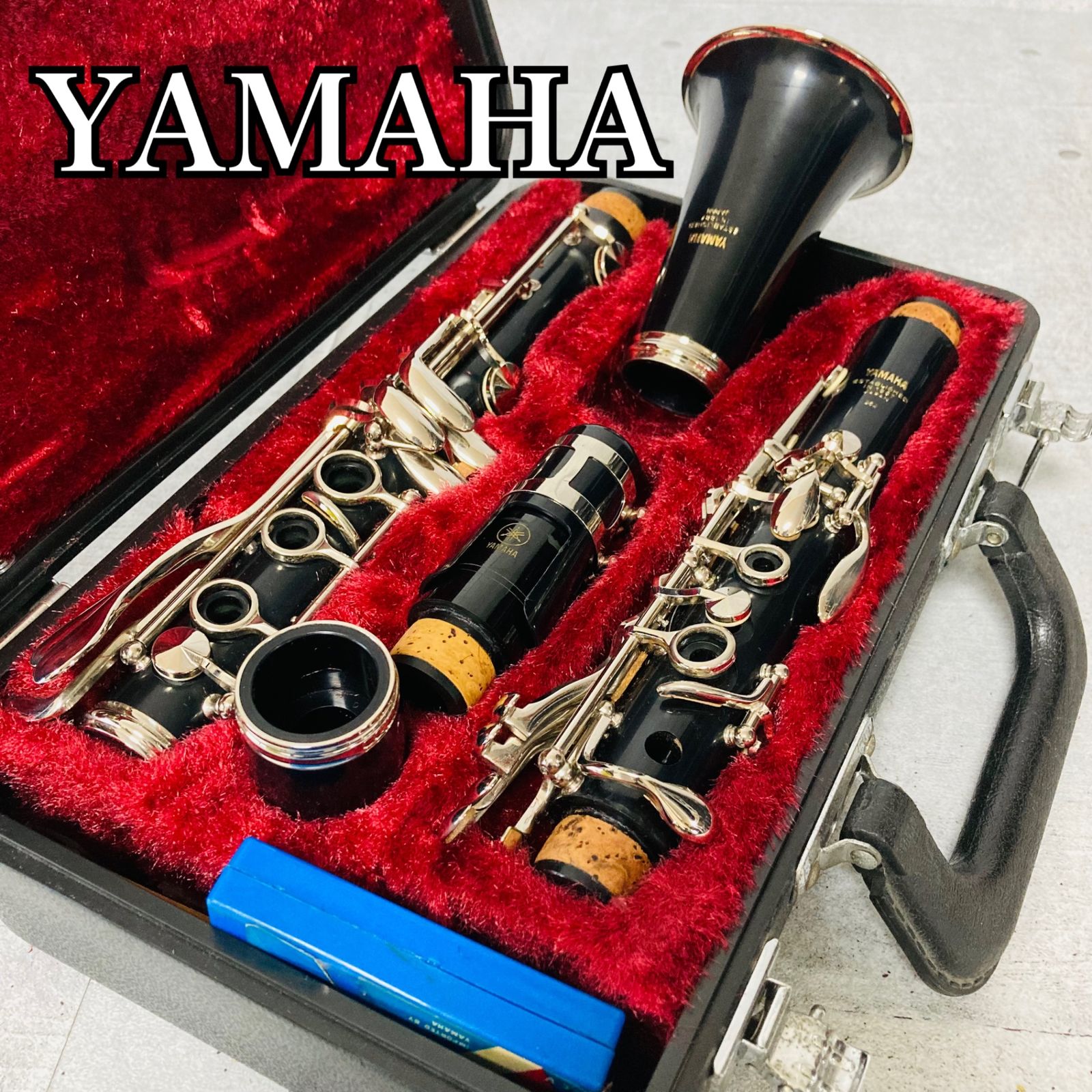 【中古】 YAMAHA ヤマハ YCL-252 クラリネット B♭ マウスピース入門 初心者 木管楽器 吹奏楽 ケース　FL-22