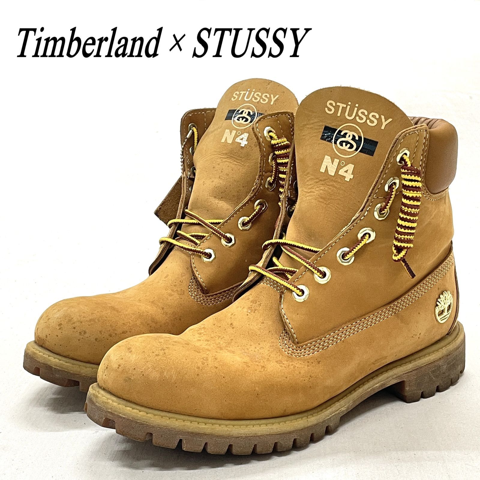 Timberland × STUSSY ティンバーランド × ステューシー コラボ ブーツ 