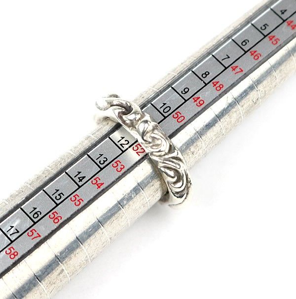 CHROME HEARTS 銀座店 クロムハーツ スクロールバンド リング 指輪