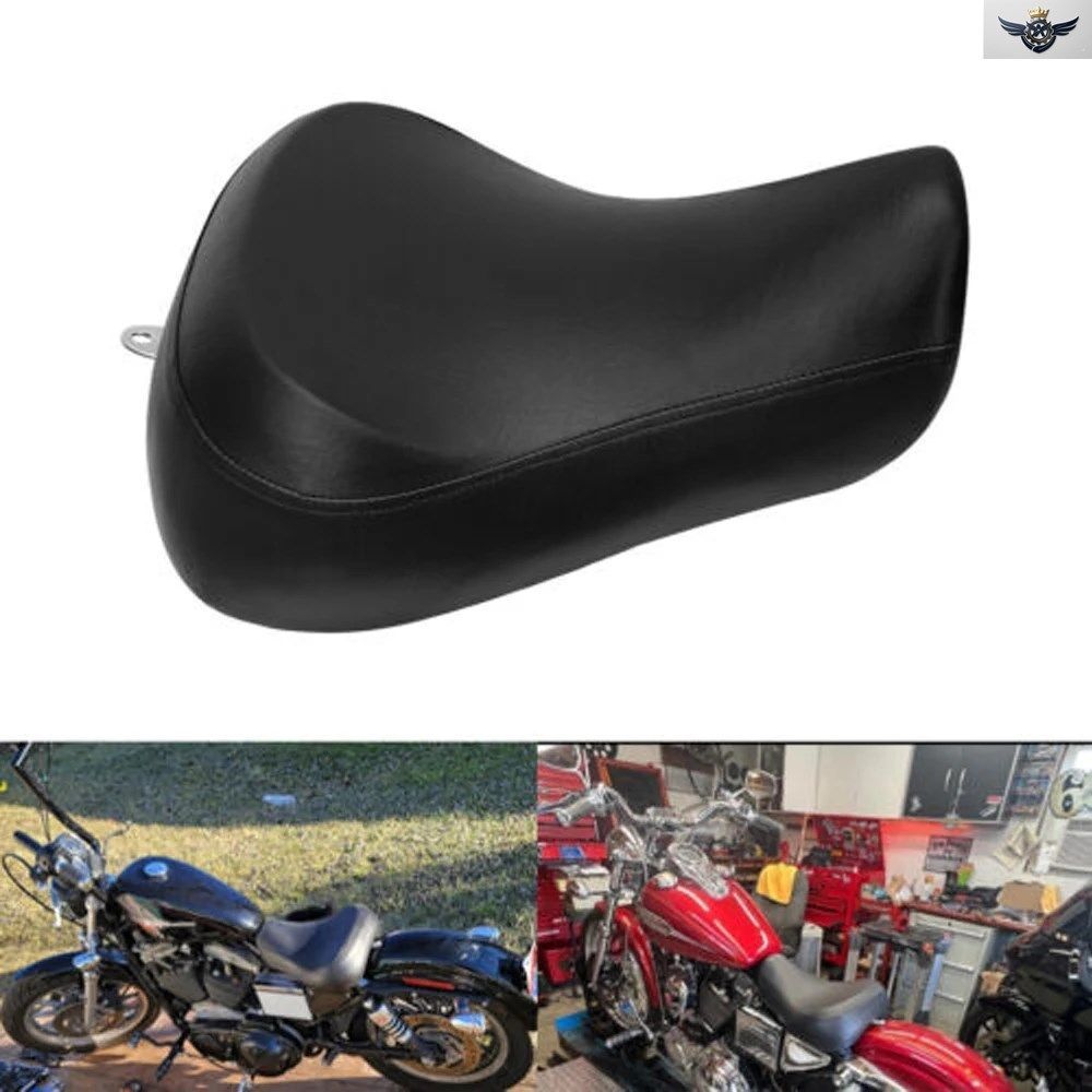 オートバイ用 フロントドライバー/ライダーソロシートクッションパッド ハーレースポーツスター1200 72 48 1983-2003 カスタムパーツ