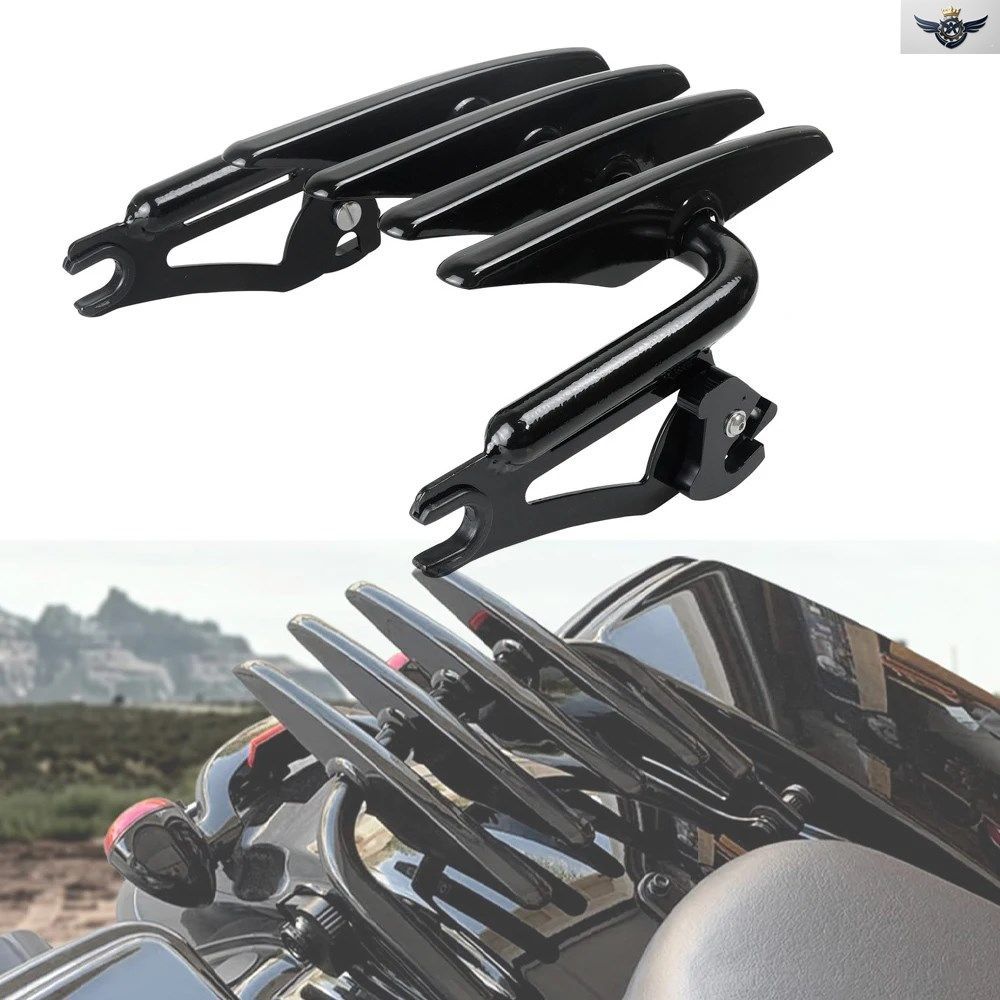 サイクルステルスラック ハーレーエレクトラ ストリートグライド ロードキング FLHX FLHT ウルトラリミテッド 2009-2021 - 24カスタムパー