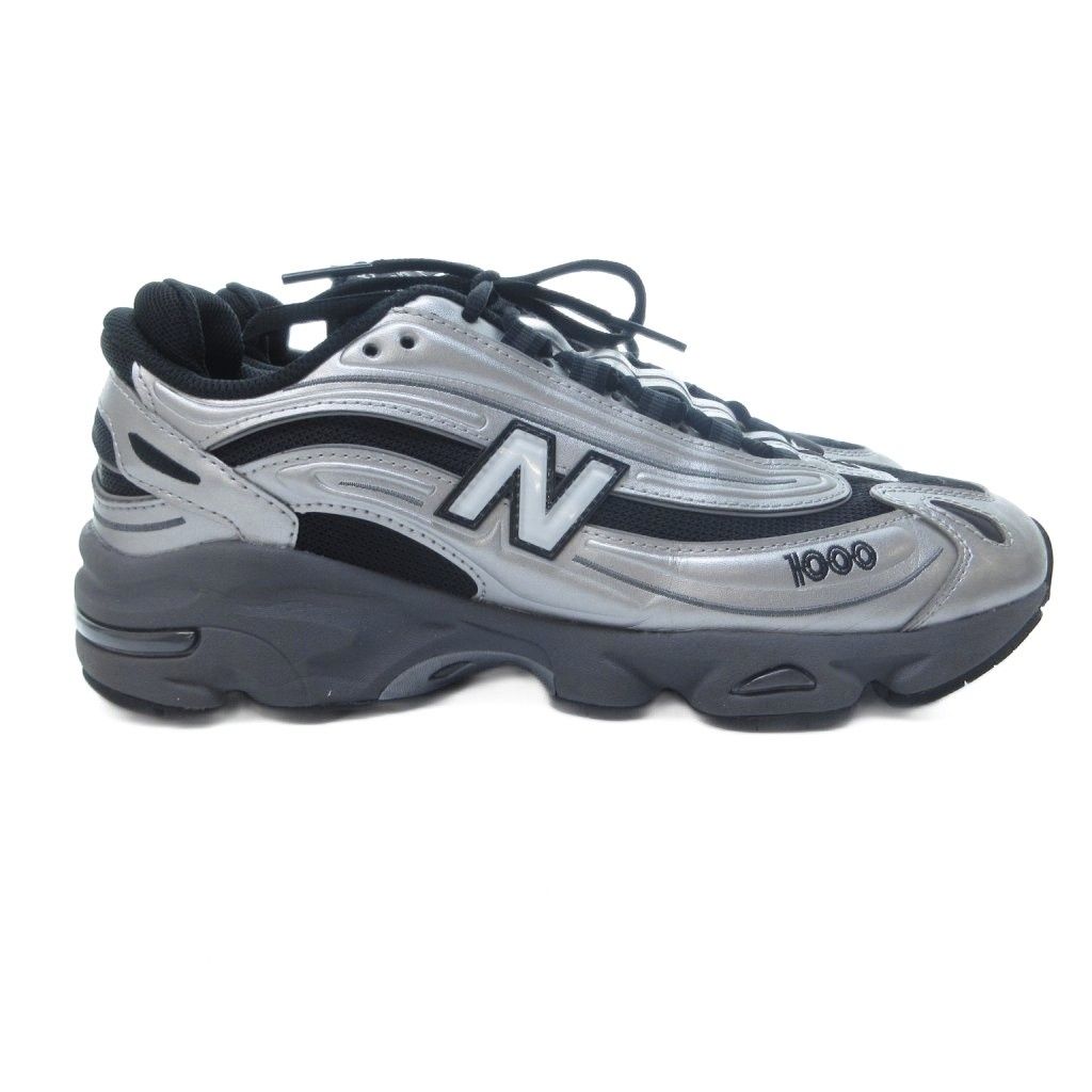 ニューバランス NEW BALANCE M1000 スニーカー Full ABOZORB heel Stability web メッシュ切り替え シルバーカラー 27