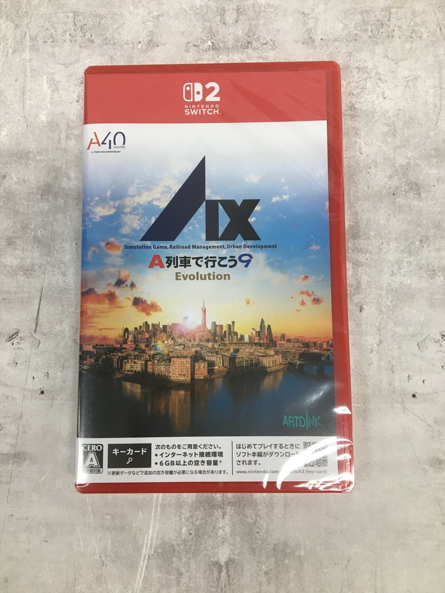 055 未開封 Switch2 スイッチ2 ソフト A列車で行こう9 Evolution【T0388-004】