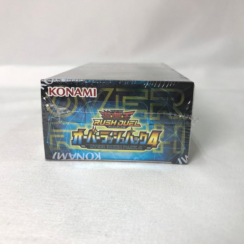 未使用品】 遊戯王ラッシュデュエル オーバーラッシュパック4 BOX