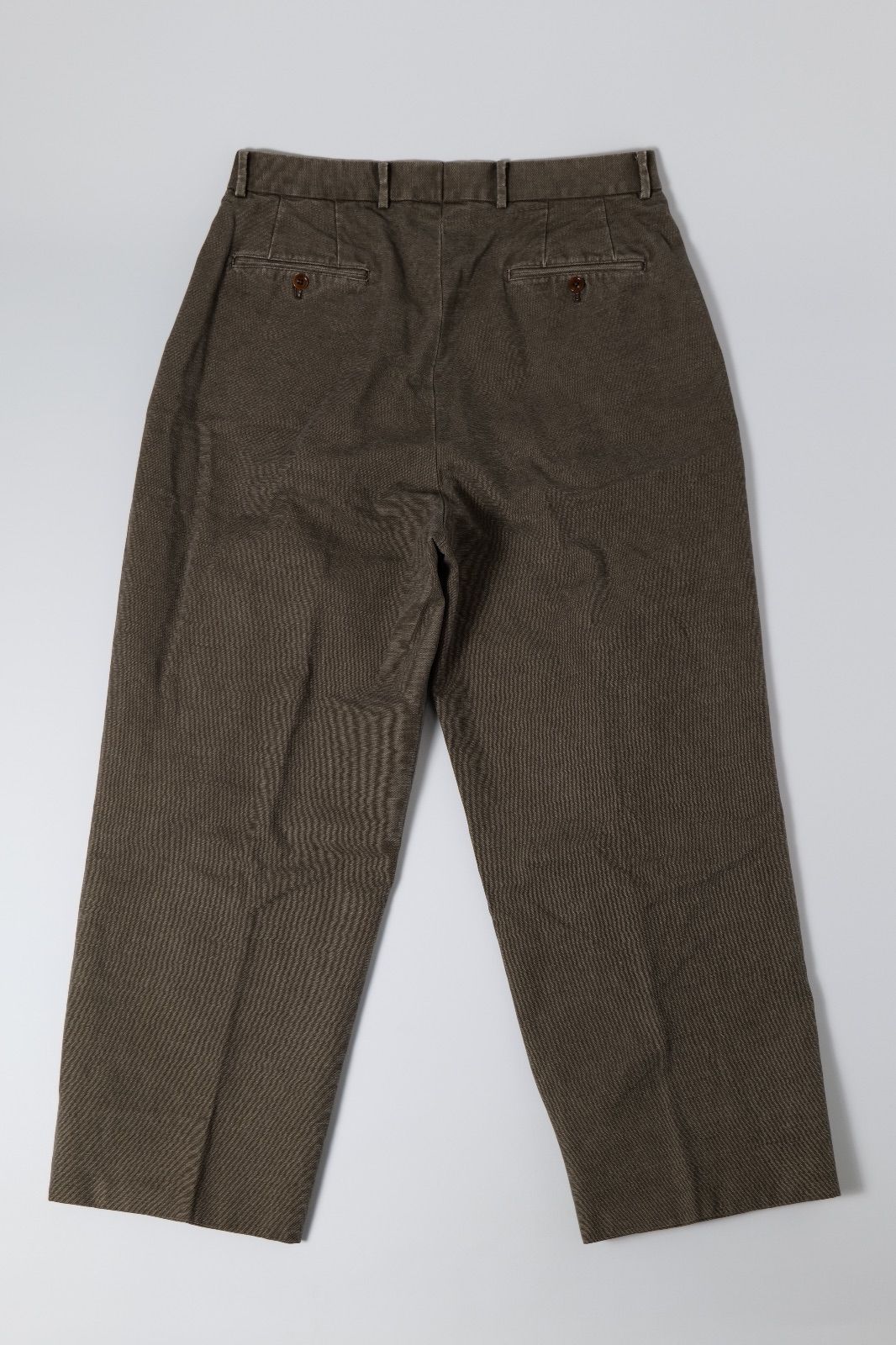 NEAT 2-TUCK PANT ニート ツータックパンツ ブラウン 50 - メルカリ