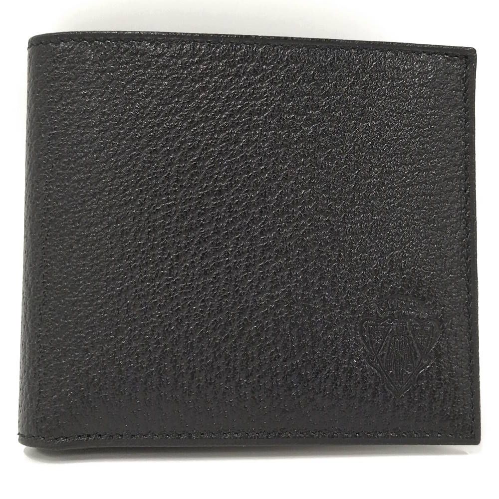 GUCCI 二つ折り財布 レザー ブラック 138081