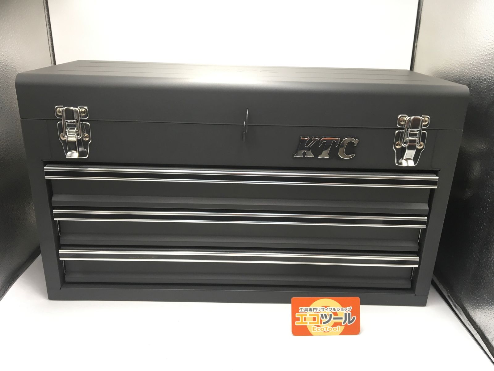 【中古品】KTC/京都機械工具 SKX0223 ☆ 3段チェスト(黒) [IT_VN3QN][知立][M04]