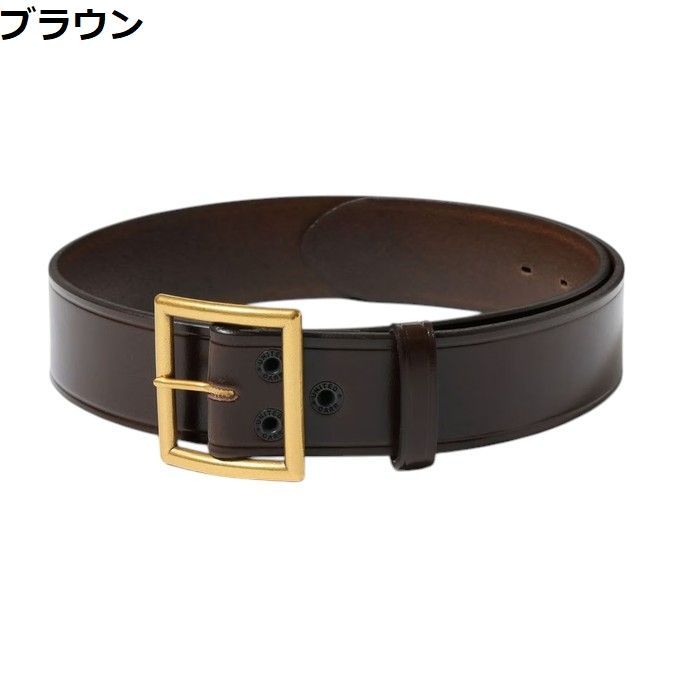バズリクソンズ BUZZ RICKSON'S BR02901 ブラウン色 ギャリソンベルト ENLISTED MAN'S レザーベルト 本革 メンズ br02901 22,484円