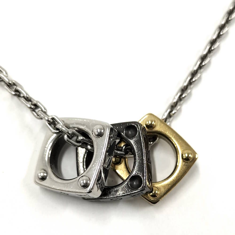 LOUIS VUITTON モノグラム ボールド ネックレス M00675